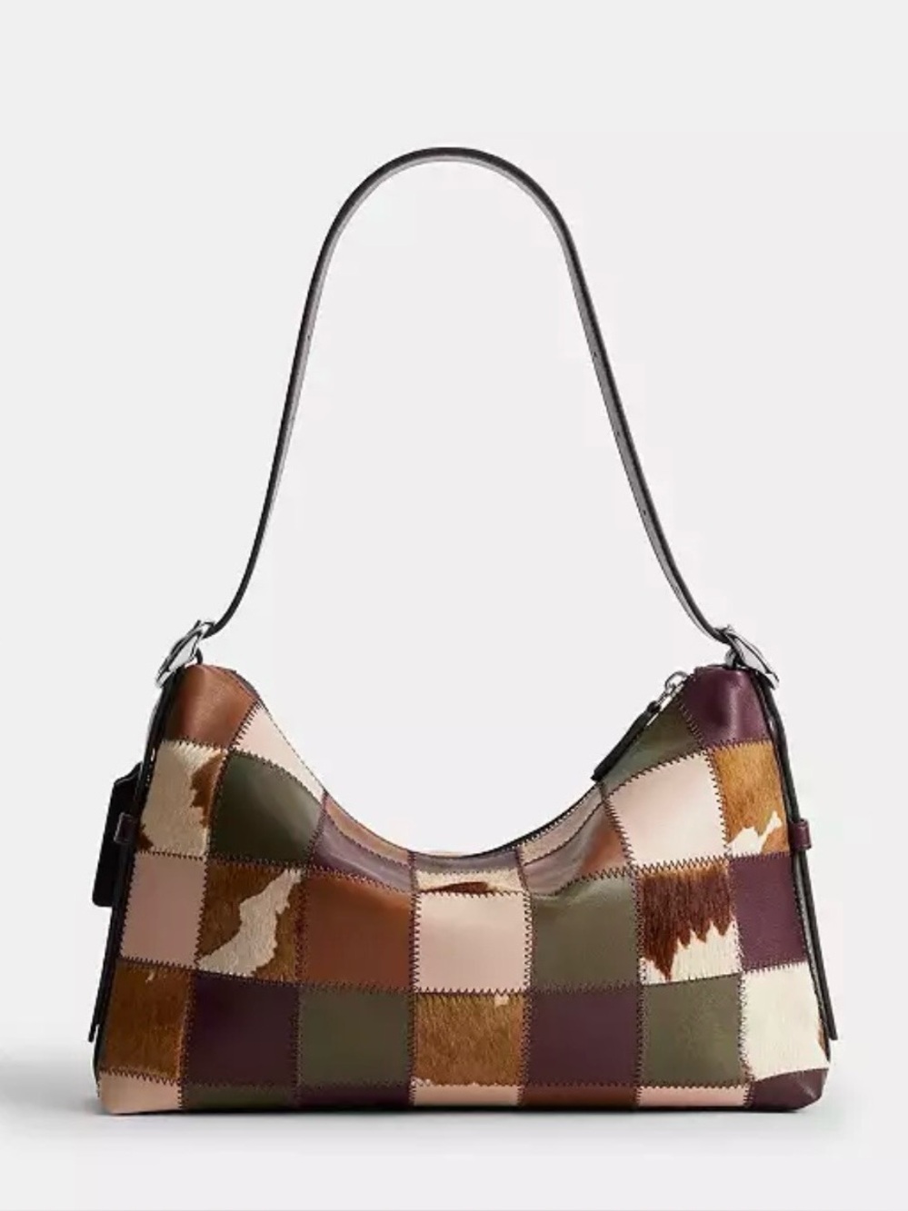 NEW Coach/Coachtopia Slouchy Alter Ego Shoulder/Crossbody Bag (Olive/Merlot) - Picture 1 of 9